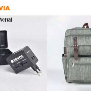 charger universal dan tas ransel souvia